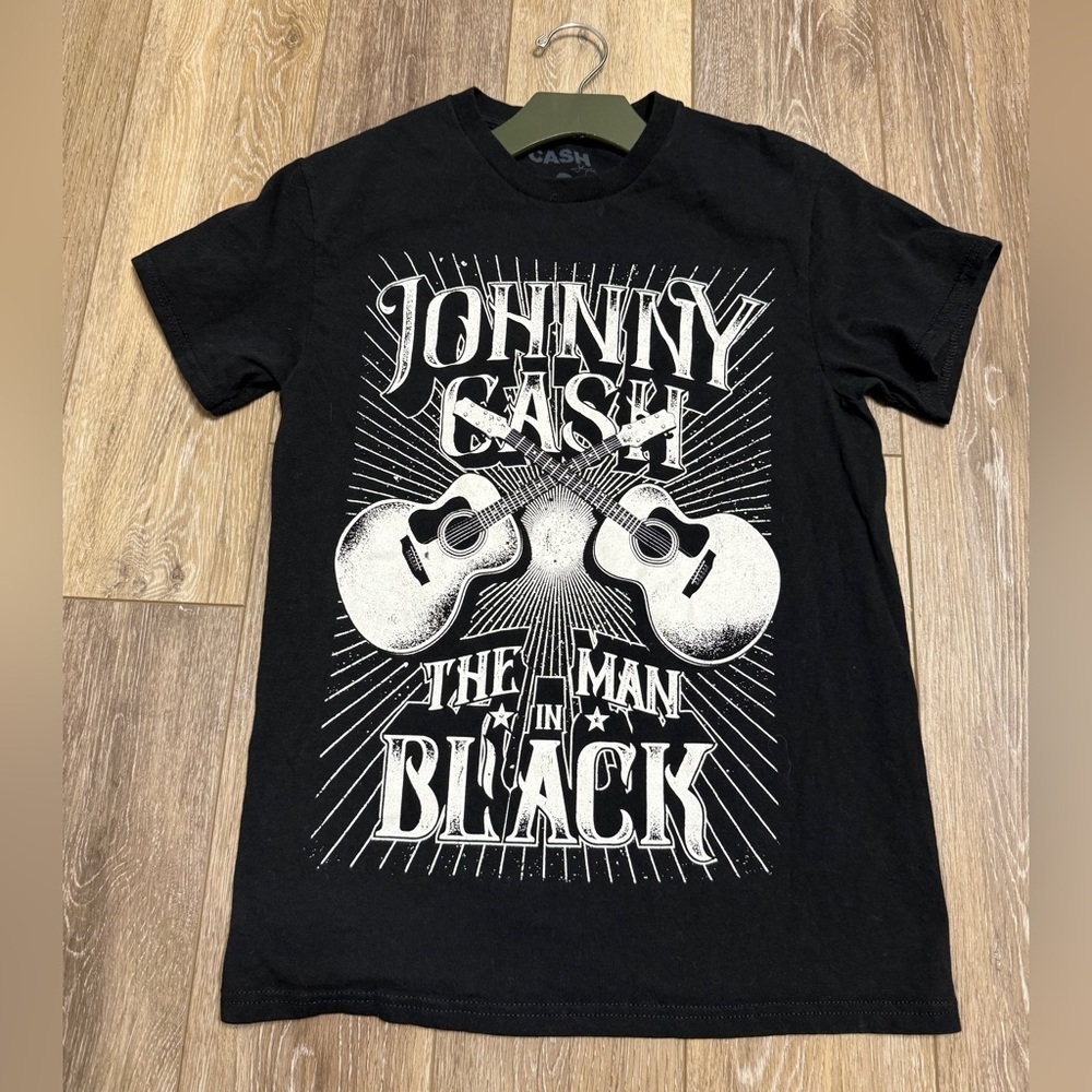 #2) 100% Cotton Shirt Johnny Cash The Man in Black